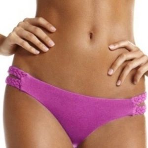 Vitamin A bikini bottom. Pink/Purple. XS or XXS